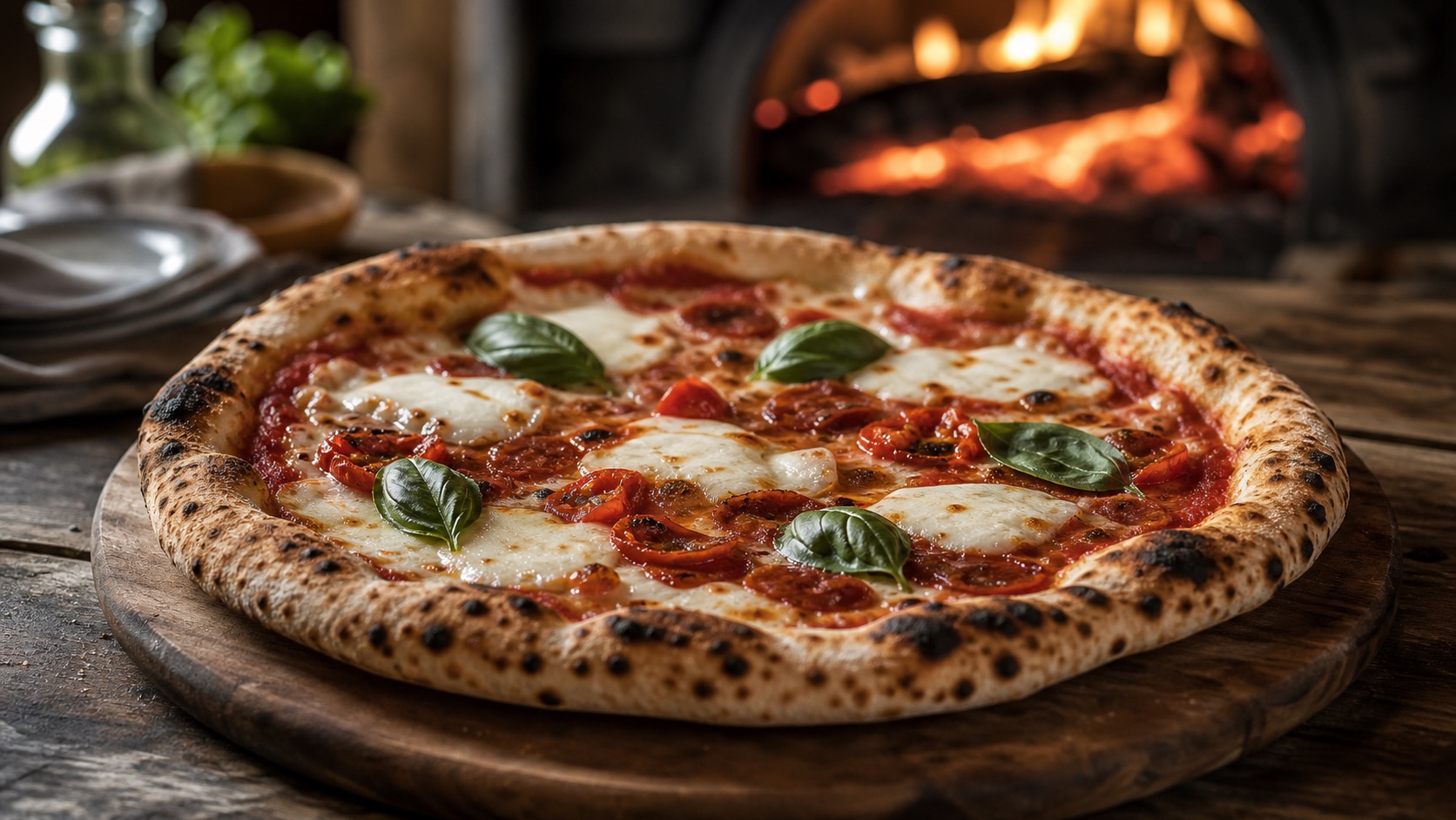 Poppa's Pizza artisan pizza